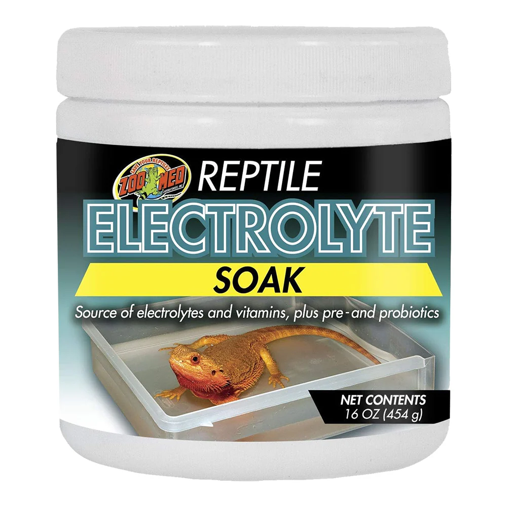 Zoo Med Reptile Electrolyte Soak Supplement 16-oz