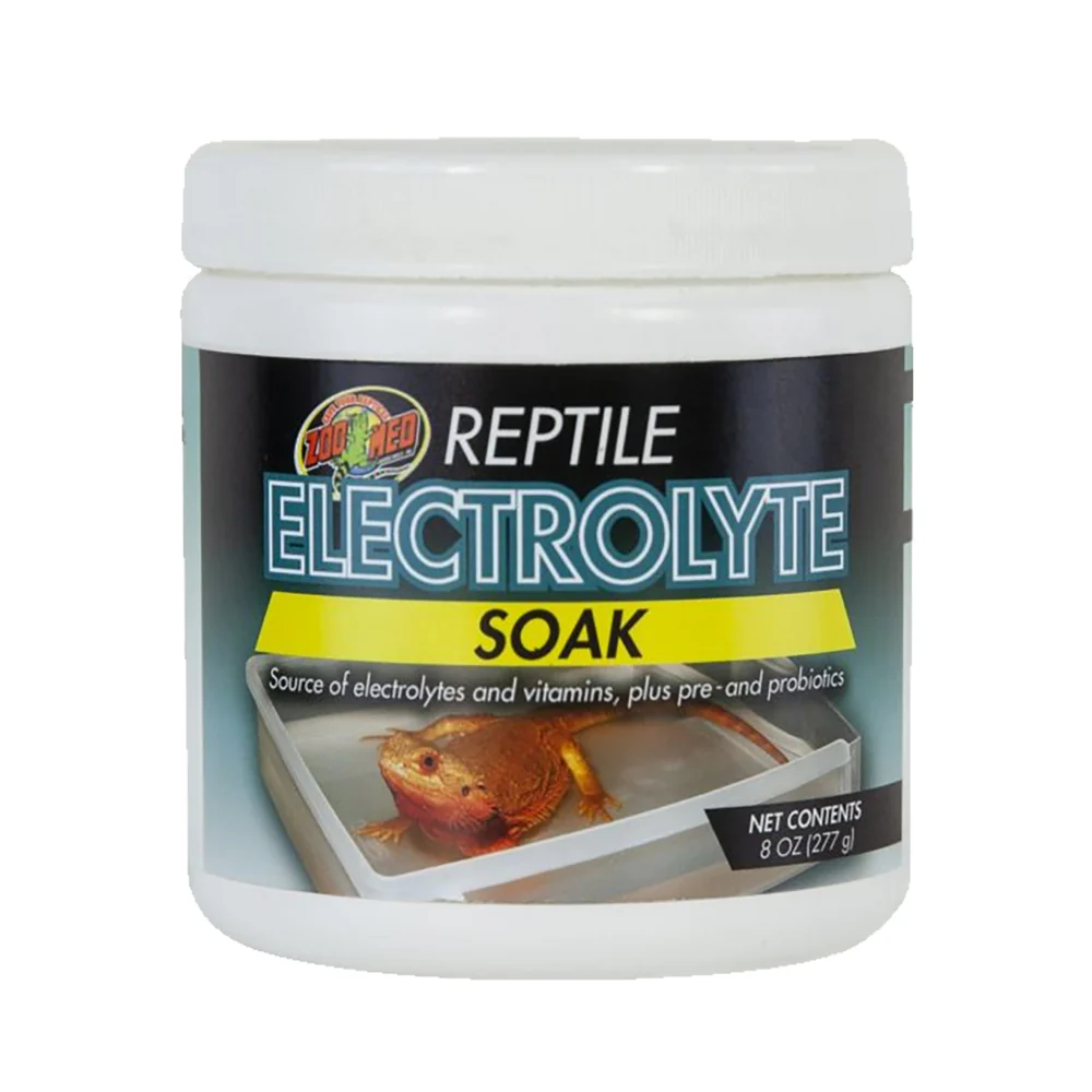 Zoo Med Reptile Electrolyte Soak Supplement 8-oz