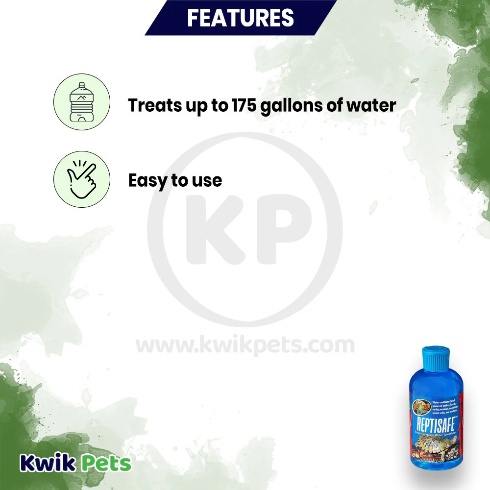 Zoo Med ReptiSafe Water Conditioner Supplement 8.75-oz - Image 2