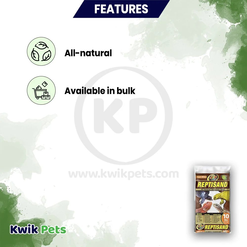 Zoo Med ReptiSand Desert White 10-lb - Image 3