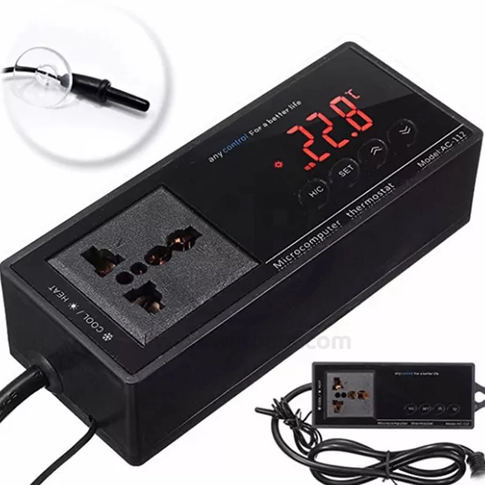 Zoo Med ReptiTemp Digital Thermostat Black - Image 4