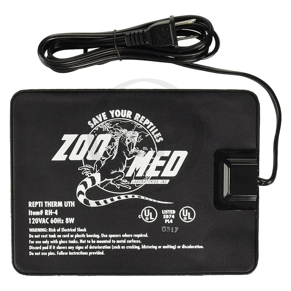 Zoo Med ReptiTherm Under Tank Heater (U.T.H) 8W 6 in X 8 in Small - Image 5