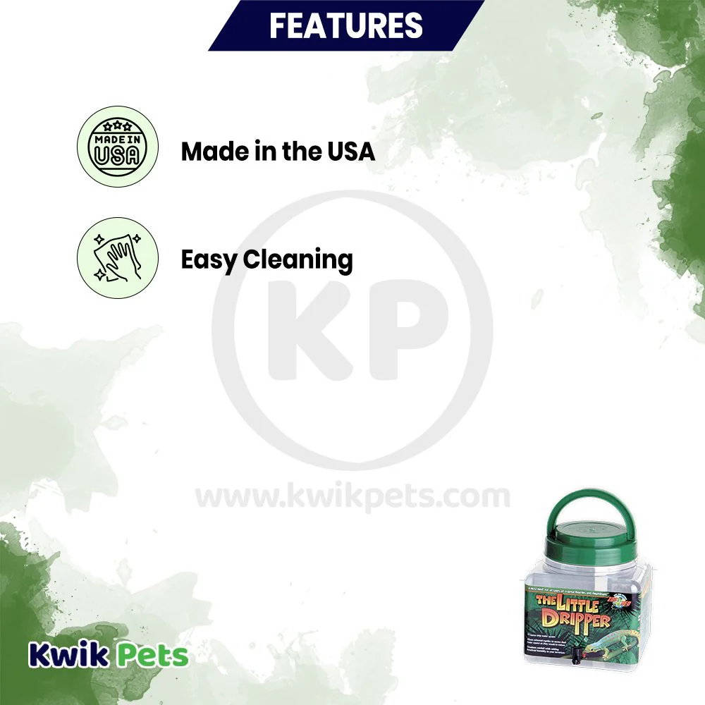 Zoo Med The Little Dripper and Big Dripper for Reptiles 70-oz - Image 3