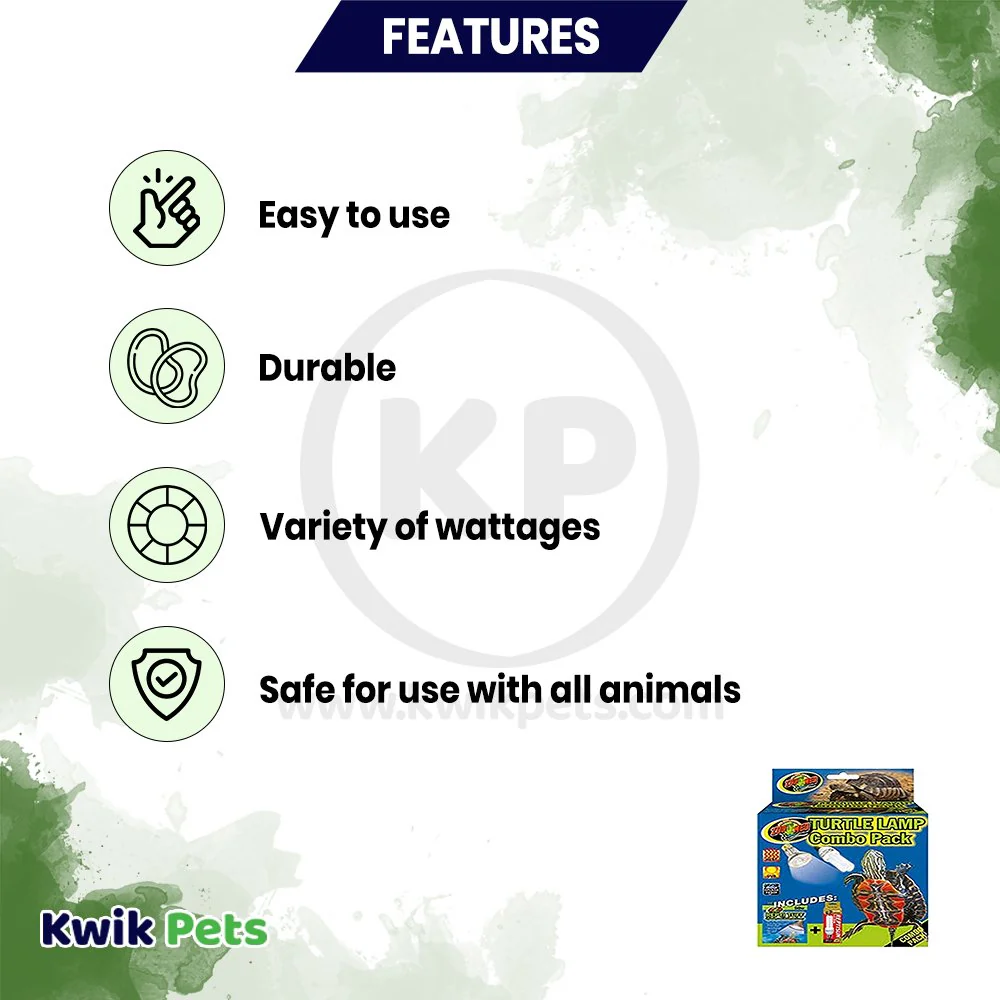 Zoo Med Turtle Lamp Combo Pack - Image 2