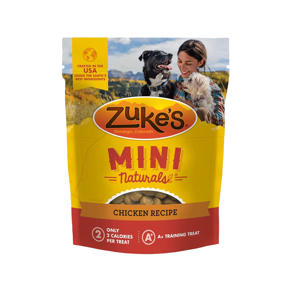Zuke's Mini Naturals Training Dog Treats Chicken Recipe 6-oz