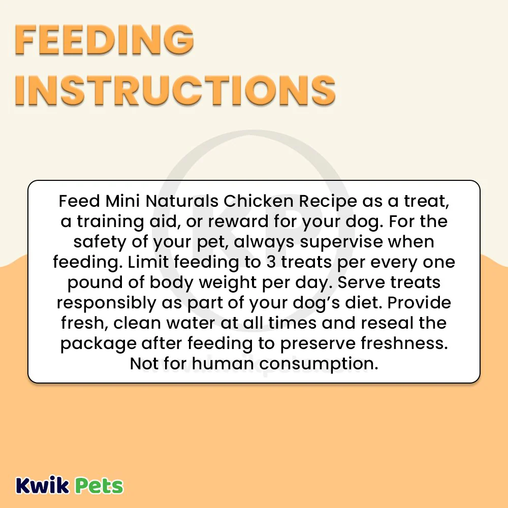 Zuke's Mini Naturals Training Dog Treats Chicken Recipe 6-oz - Image 6