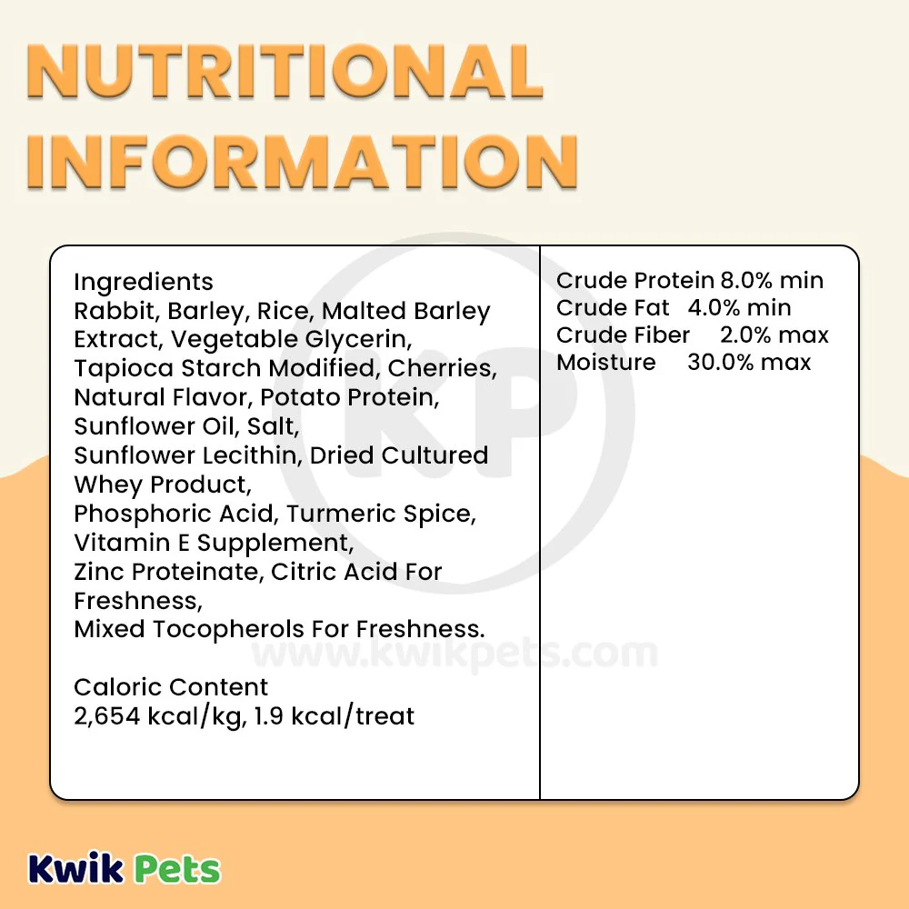 Zuke's Mini Naturals Training Dog Treats Rabbit Recipe 6-oz - Image 5