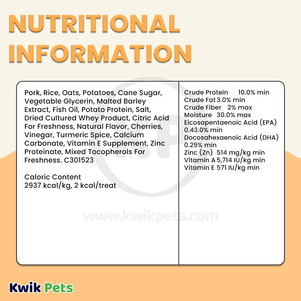 Zuke's Puppy Naturals Training Dog Treats Pork Recipe 5-oz - Image 5