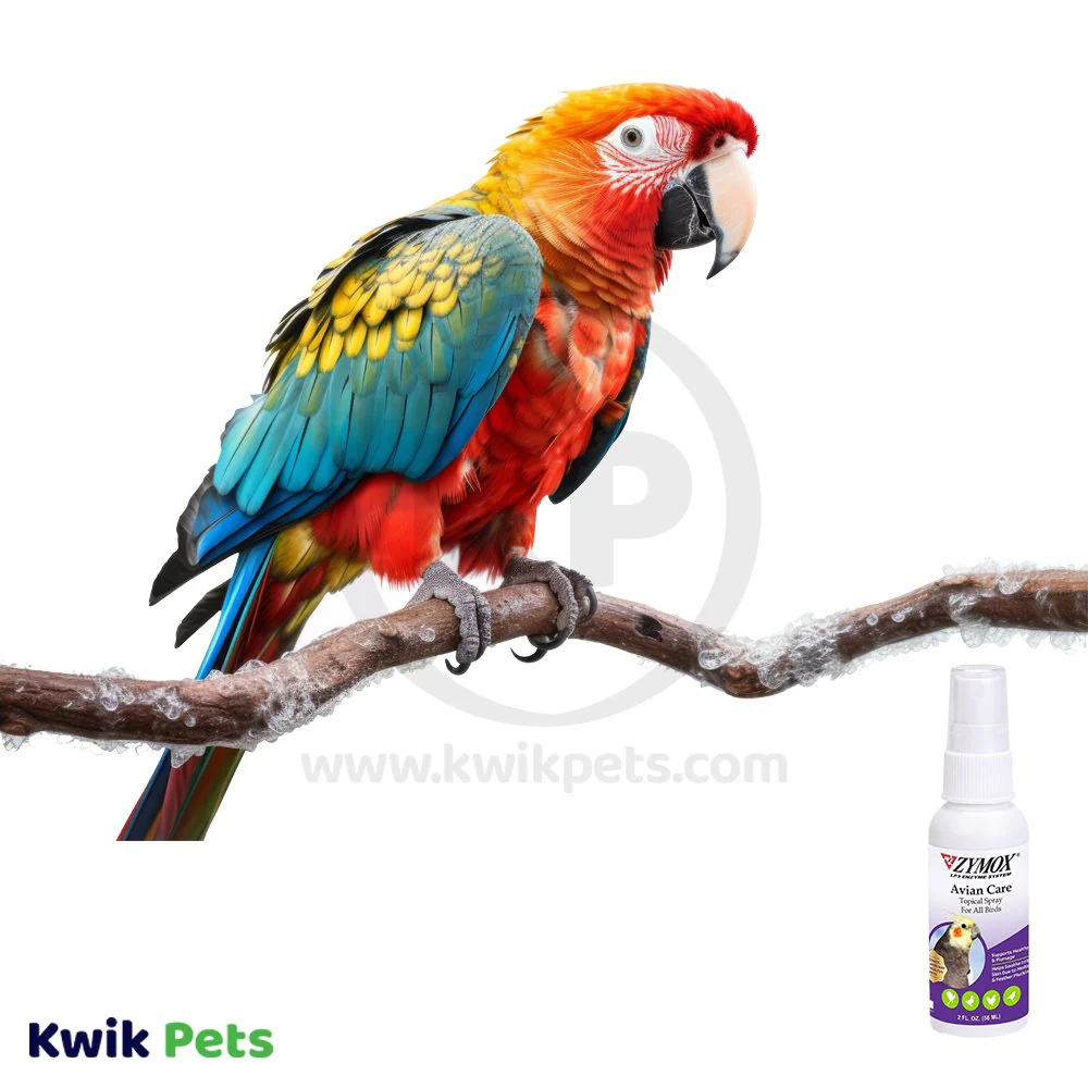 Zymox Avian Care Topical Solution Spray for All Birds 2-oz - Image 4
