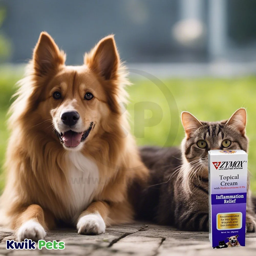 Zymox Topical Cream 0.5% Hydrocortisone Tube for Dogs & Cats 1-oz - Image 4